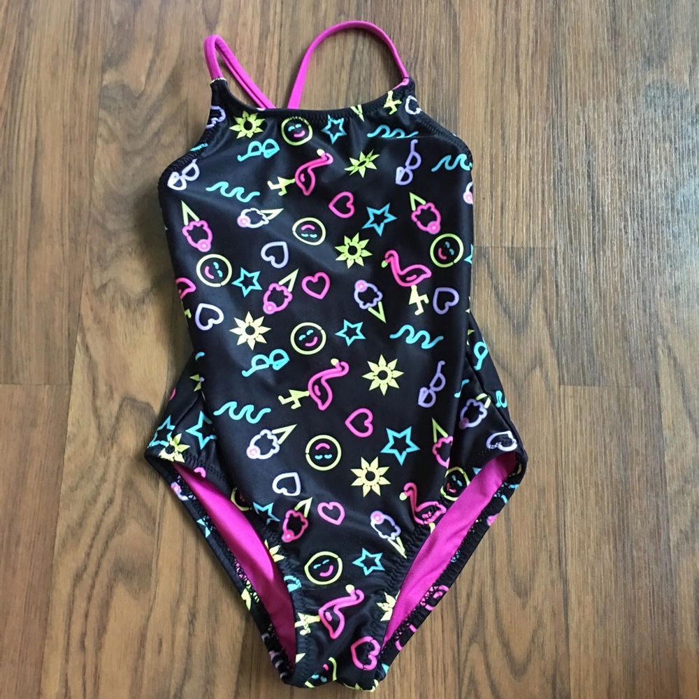 Toddler one piece swimsuit size xs (4/5) - Picture 1 of 5